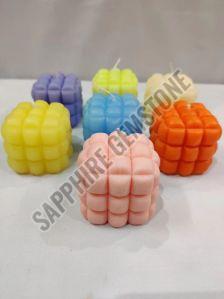 Bubble Cube Decorative Candles