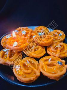 Jalebi Style Decorative Candle