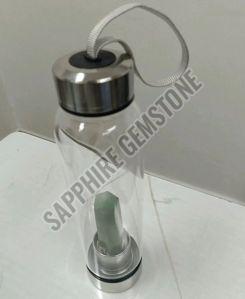 Natural Green Aventurine Gemstone Elixir Bottle Natural Green Aventurine Gemstone Elixir Bottle