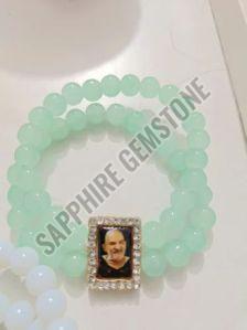 Neem Karoli Baba Ji Crystal Bracelet