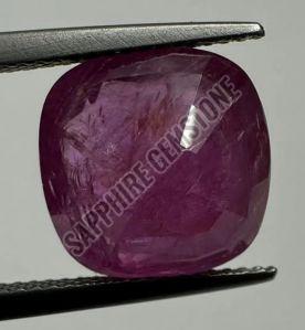 Purple Burma Ruby Gemstone