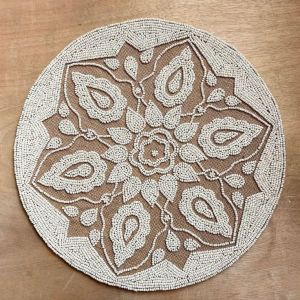 Designer Handmade Beaded Placemat