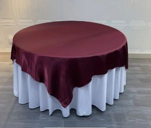 Plain Polyester Banquet Table Cover