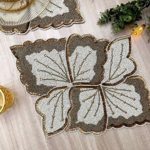 Designer Handmade Beaded Placemat