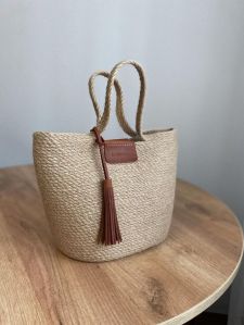 Stylish Handwoven Jute Hand Bag