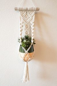 Cotton Thread Macrame Plant Hanger