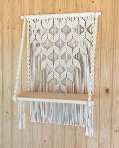 Cotton Thread Macrame Plant Hanger