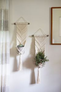 Cotton Thread Macrame Plant Hanger