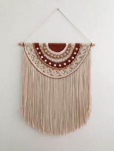 Cotton Macrame Wall Hanging, for Decoration