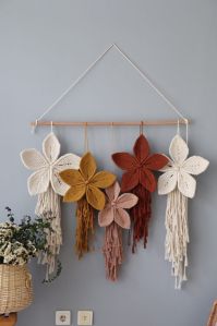 Cotton Macrame Wall Hanging, for Decoration