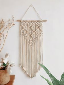 Cotton Macrame Wall Hanging, for Decoration