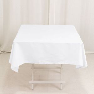 Plain Poly Cotton Table Cover