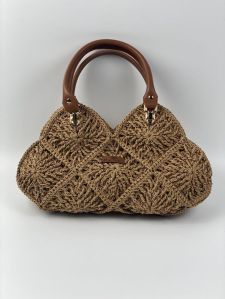 Jute Brown Handmade Raffia Bag