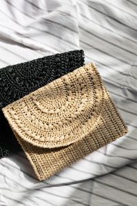 Jute Brown Handmade Raffia Bag