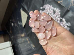 Rose Quartz Cabochon Loose Gemstone