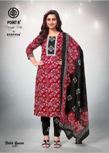 deeptex batik queen vol 1 kurti pant set
