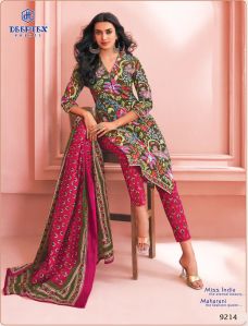 deeptex vol 92 printed cotton unstitched suit