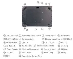 10 Inch Android Rugged Tablet