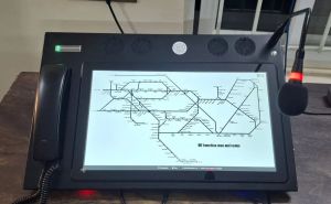 Black Ethernet Ports STS Windows IP Phone Console