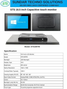 STS 18.5 Inch Capacitive Touch Monitor