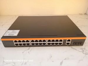 STS 24 Port + 2 SFP + 2 Uplink POE Unmanaged Switch