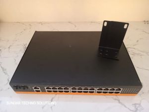 STS 24 Port + 2 SFP + 2 Uplink POE Unmanaged Switch