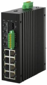 STS 8 1000m POE 4 100m STP Industrial Managed Switch