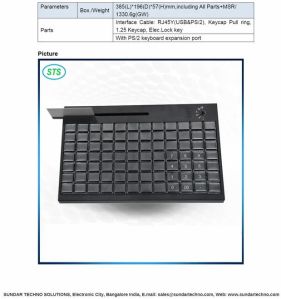 STS-84Keys Pos Programmable Keyboard