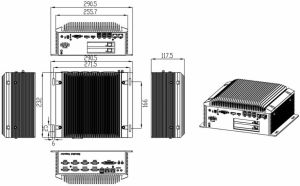 Industrial Box PC with 2 Pci Slots