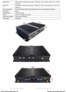 STS Fanless Embedded Industrial Computer Box PC