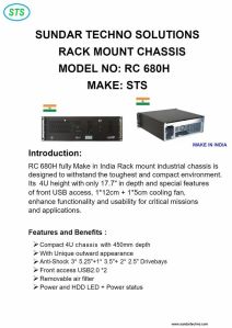 STS Mini Itx Motherboard 4u Chassis