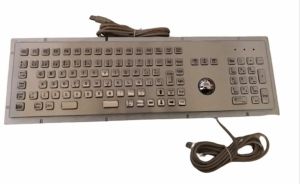 STS Stainless Steel IP65 Keyboard with Track Ball