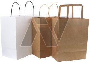 Multicolor Sos Paper Bag