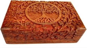 Carved Wooden Box