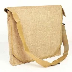 Plain Jute Sling Bag