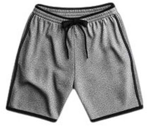 Mens Grey Sports Shorts