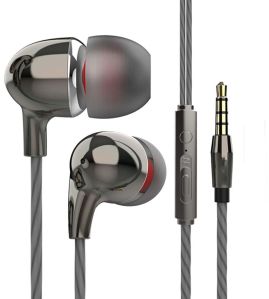 Grey Mobile Earphones