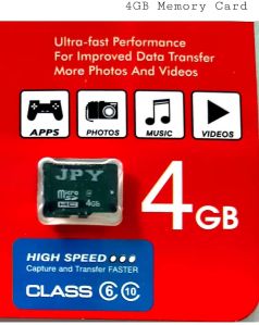 Jpy 4 Gb Memory Card