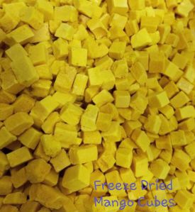Freeze Dried Mango Cubes
