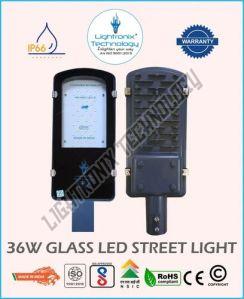 36 Watt Glass LED Street Light