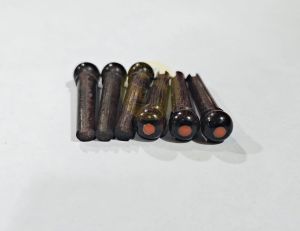 Rose Wood with Dots Bridge Pins