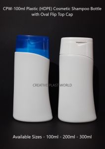 100ml Plastic HDPE Shampoo Bottles