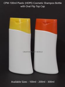 100ml Plastic HDPE Shampoo Bottles