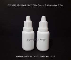 15ml Plastic LDPE Dropper Bottle