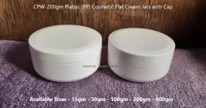 200gm Plastic Cosmetic Cream Jars