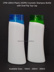 Plastic Cosmetic Shampoo Bottles