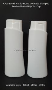 Plastic Cosmetic Shampoo Bottles