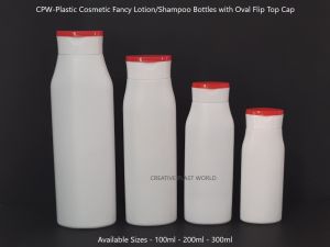 Plastic Fancy Shampoo Bottles