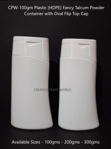 Plastic Fancy Talcum Powder Containers