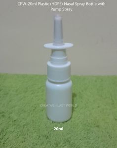Plastic Nasal Spray Bottles
